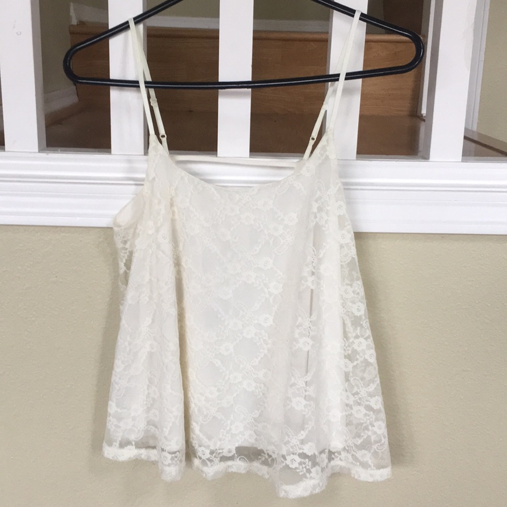 White Lace Tanktop